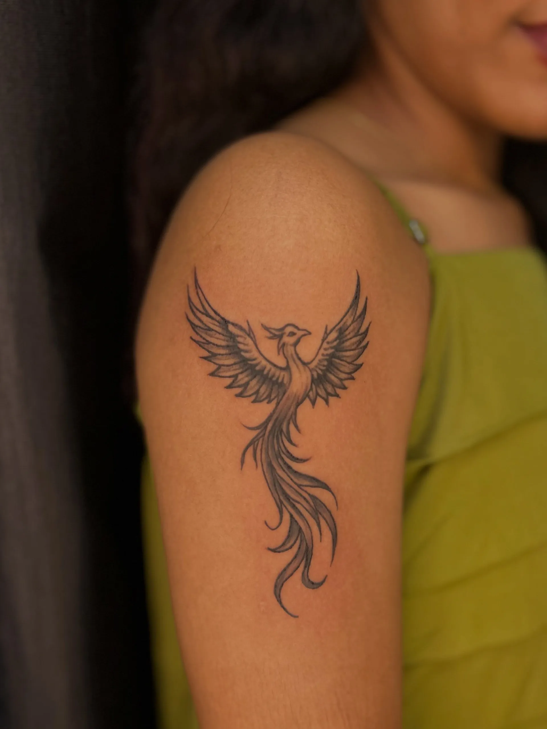 Bespoke handcrafted tattoo art on forearm